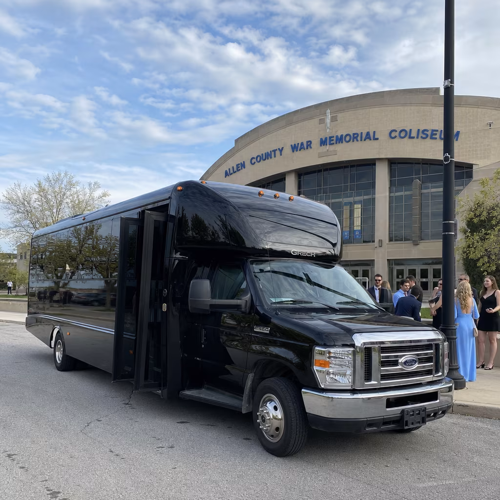 Rent a Bus to Allen County War Memorial Coliseum