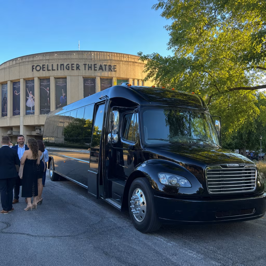 Rent a Bus to Foellinger Theatre