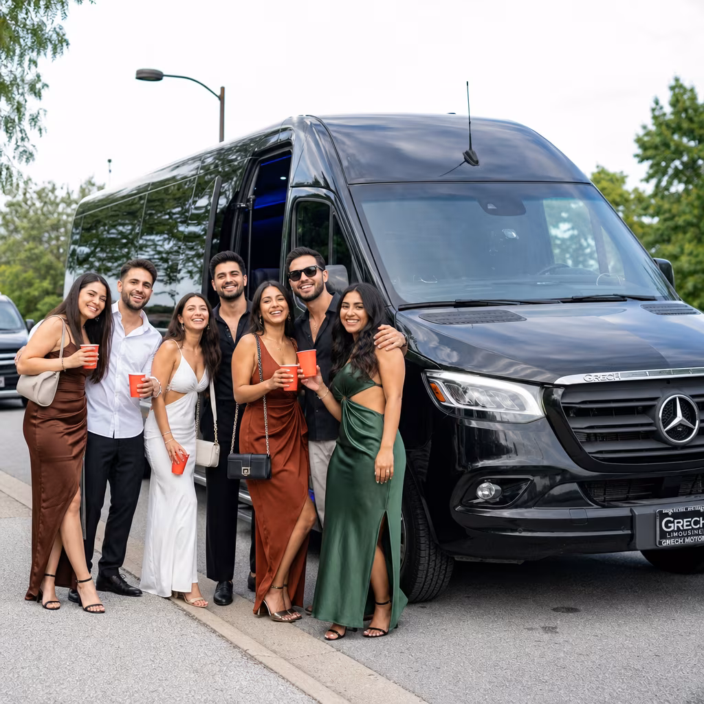 Birthday party bus