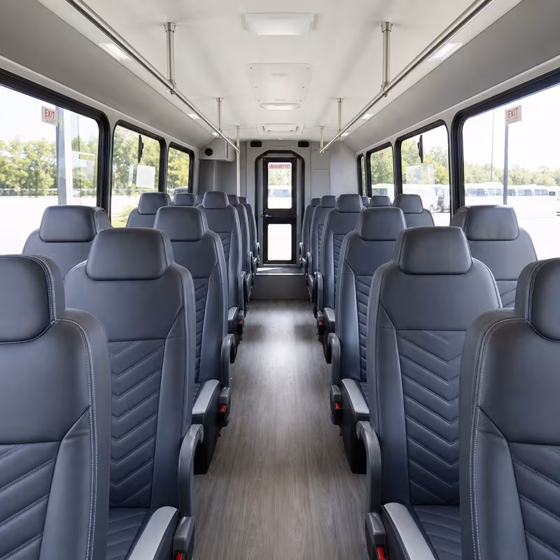 minibus interior