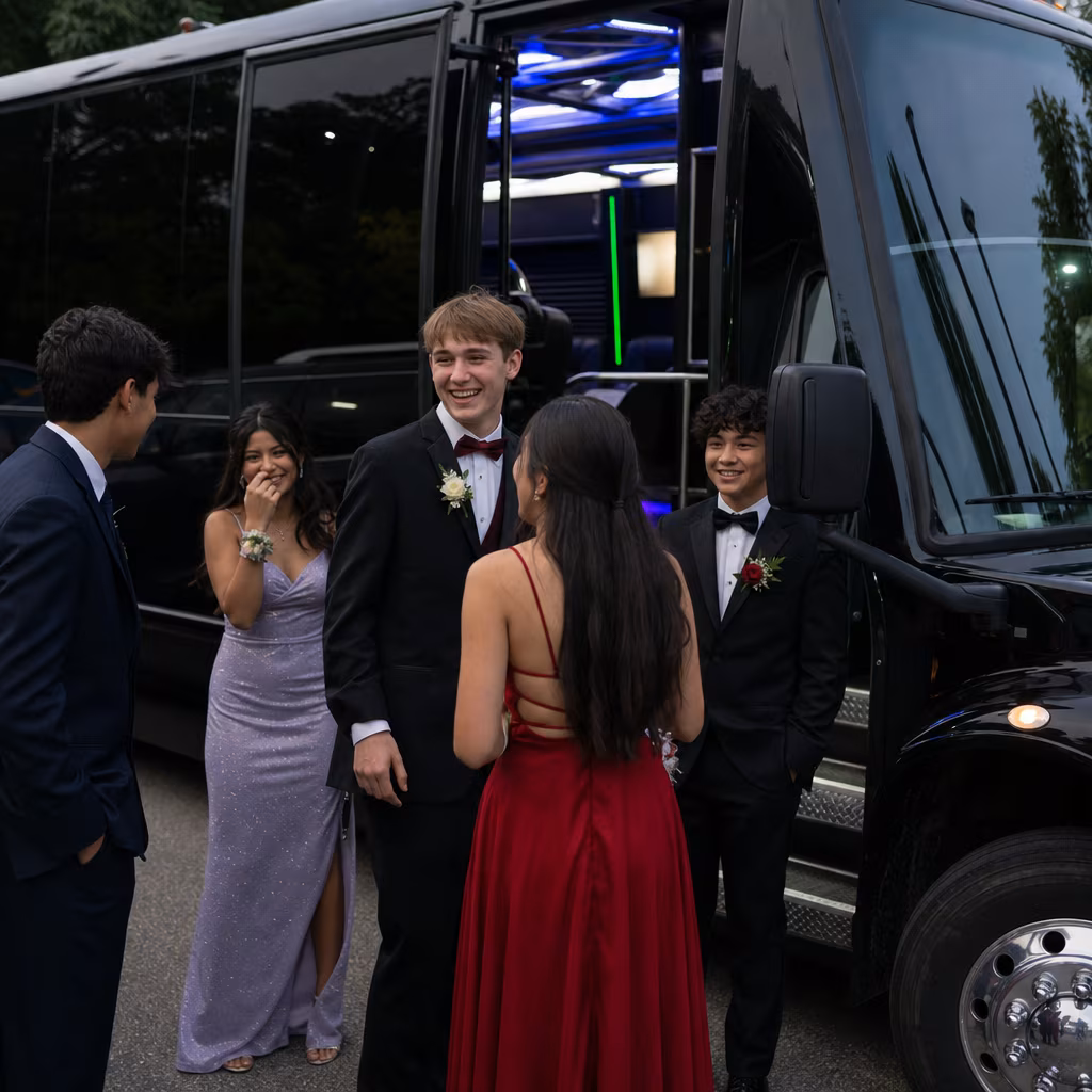Fort Wayne Prom Party Bus Rental
