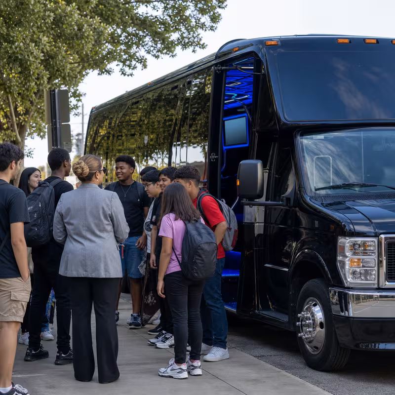 Fort Wayne School Transportation fleet vehicle
