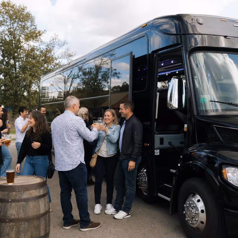 Fort Wayne Winery & Brewery Tour Transportation fleet vehicle